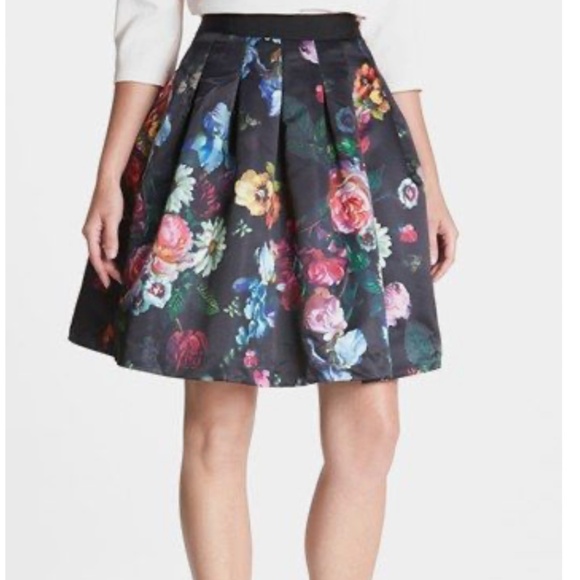 Ted Baker Floral fit and Flare skirt - Picture 2 of 6